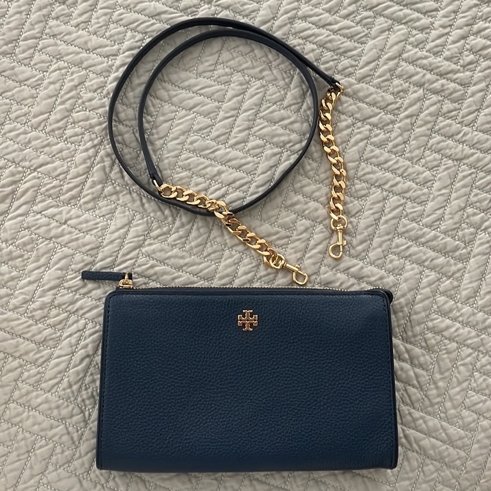 TORY BURCH NAVY BLUE BAG